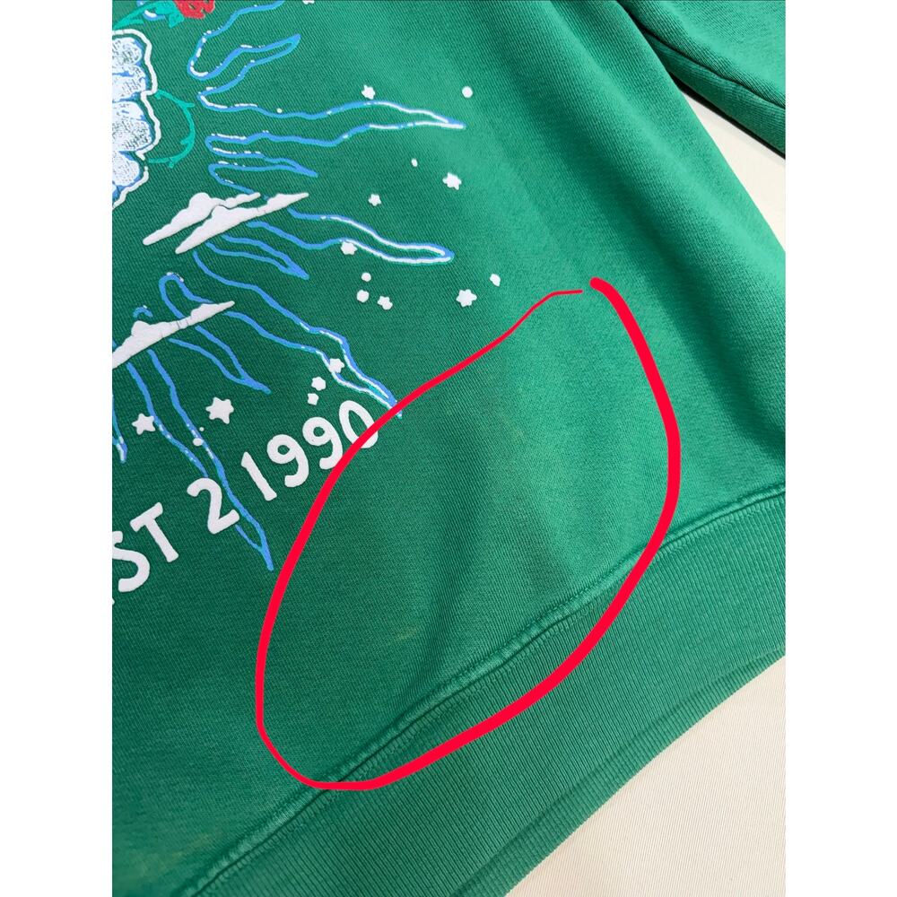 Daydreamer Fleetwood Mac 1990 Dove Boyfriend Crew Neck
Sweatshirt Large - Picture 4 of 8